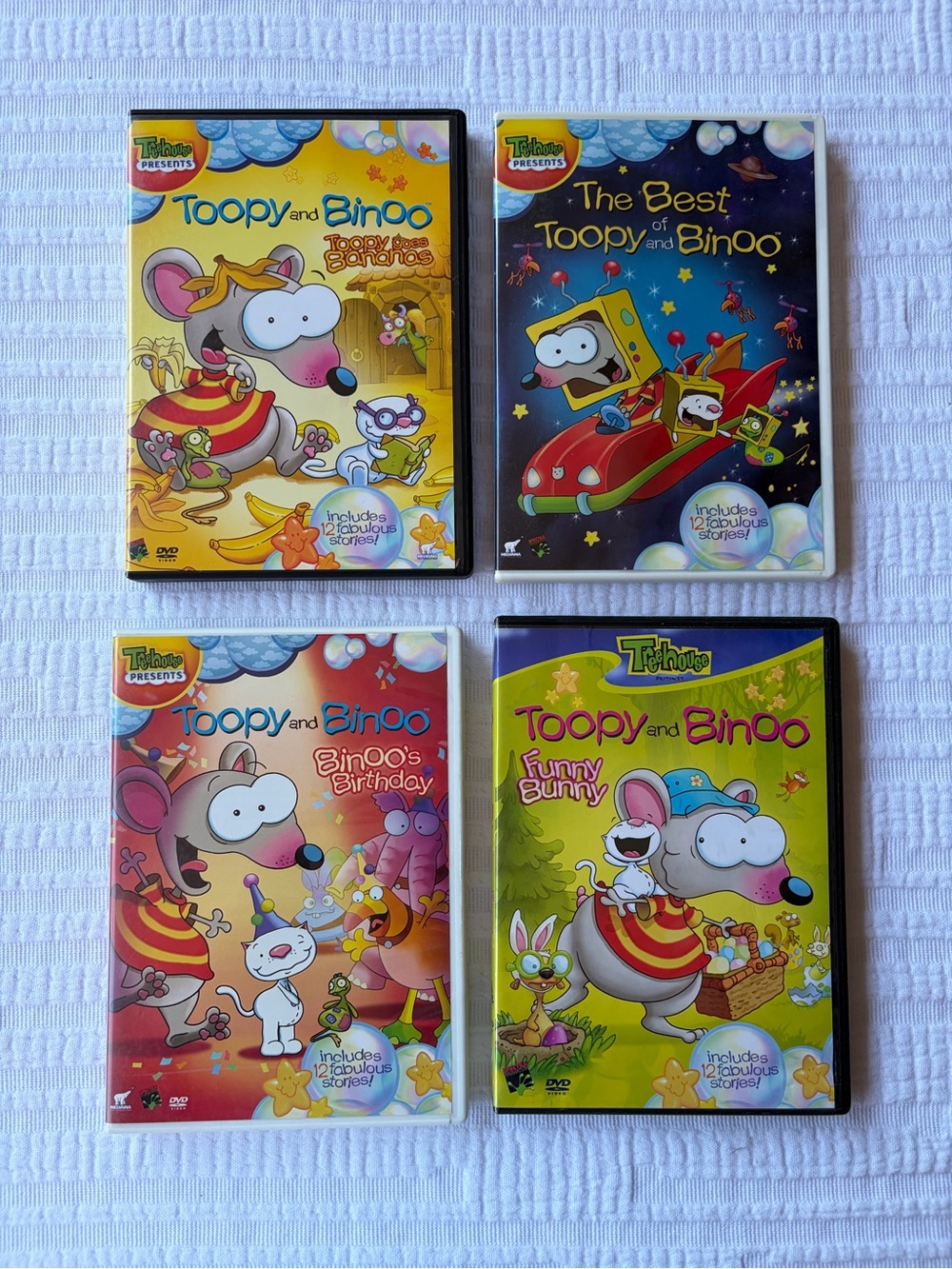 Toopy and Binoo Lot of 3 DVD’s - Early 00’s